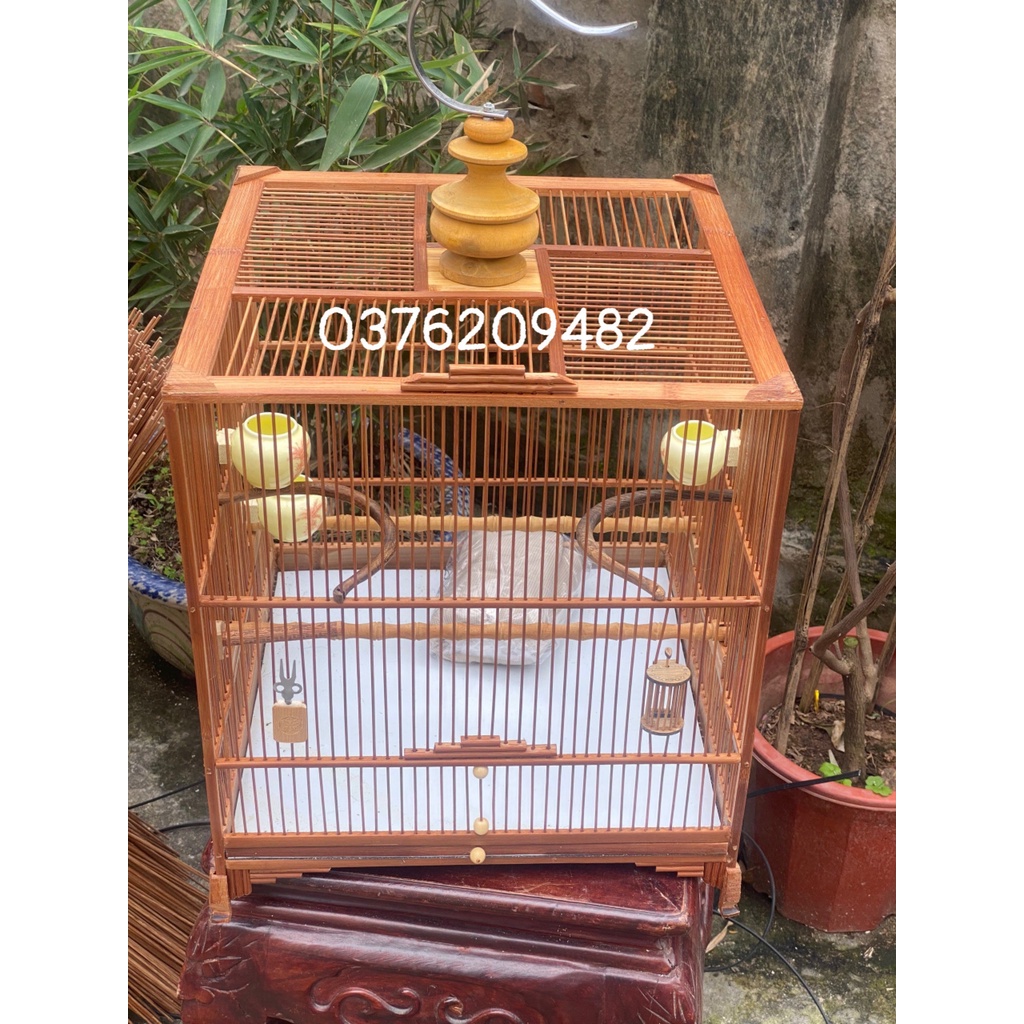 KHUNG LỒNG CHIM TRÚC CHÀO MÀO, KHUUYEENM HÚT MẬT, ỐC MÍT ĐẸP CHẮC CHẮN GIÁ RẺ TỰ RÁP SIÊU DỄ