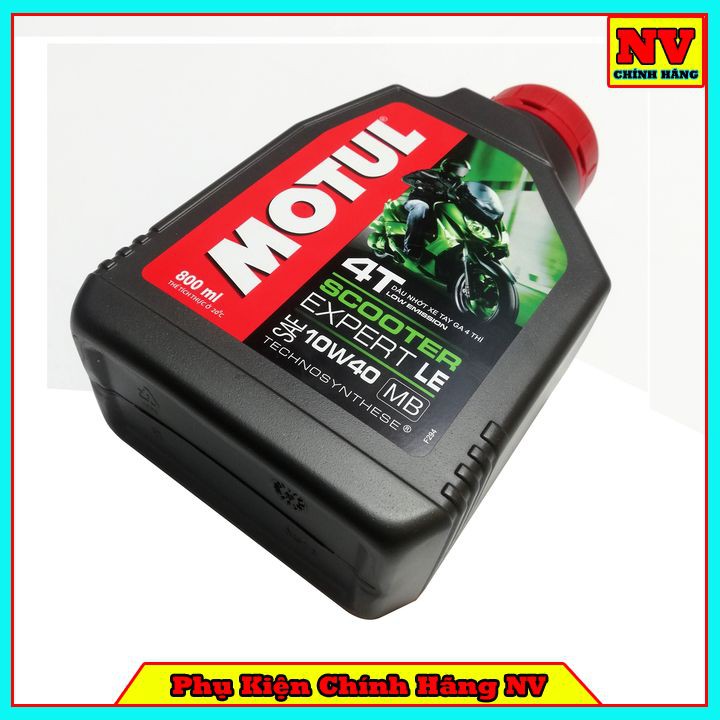 Dầu Nhớt Motul Xe Tay Ga Scooter Expert Le 10W40 800ML