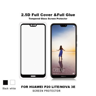 Cường lực Huawei P20 Pro (Full viền đen)