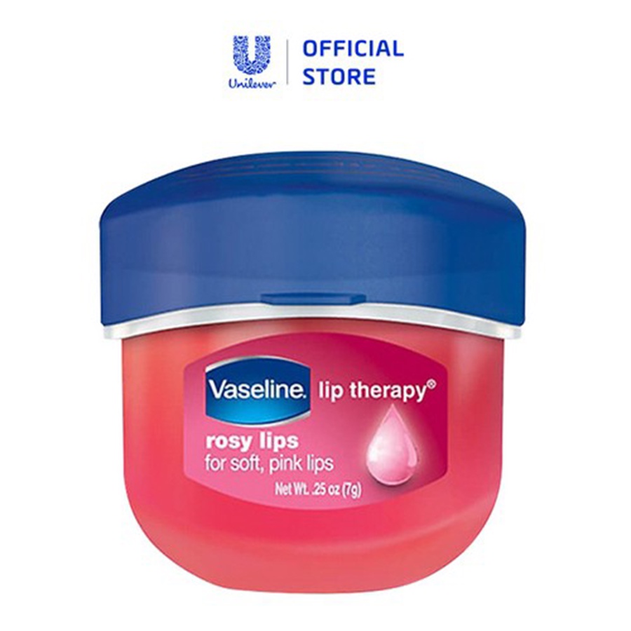 Son dưỡng môi hồng Vaseline,sáp dưỡng môi  Lip Therapy Rosy 7g