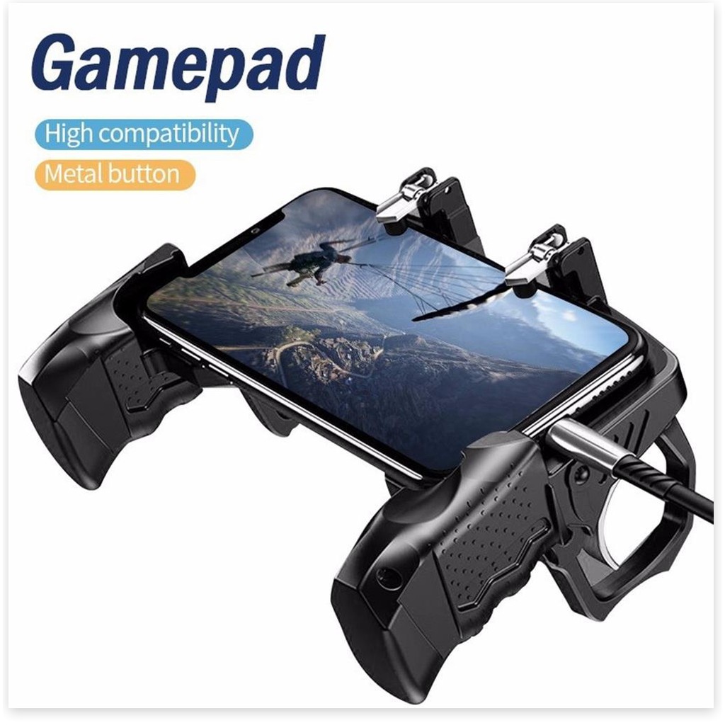 Tay Cầm Chơi Game K21 Kiêm Giá Đỡ Điện Thoại Phiên Bản Mới Của AK16 Chơi PUBG [Shop Gia Hương]