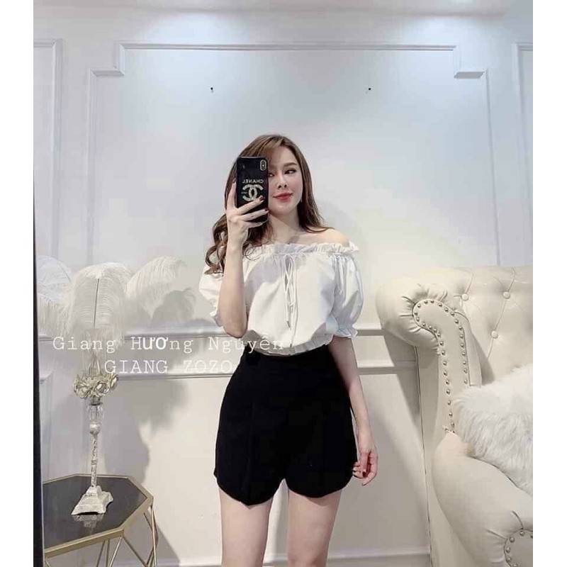 BÁN SỈ  QUẦN SHORT VẢI CẠP CAO KÉO KHÓA 3 MÀU CHO NỮ