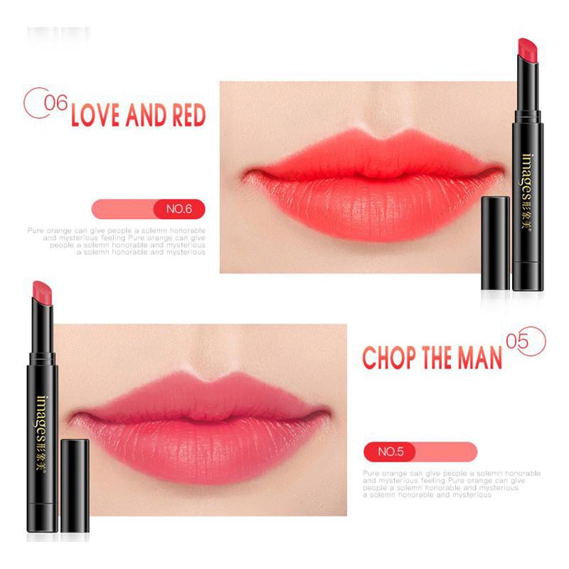 Son thỏi lì IMAGES mềm mượt lâu trôi 4 Tone màu quyến rũ , son bút chì siêu mịn MD-S24 | BigBuy360 - bigbuy360.vn