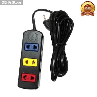 Ổ cắm điện LIOA, 3 ổ cắm, dây dài 3m/5m, mã 3TC