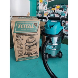 TOTAL Máy hút bụi 20L dùng pin  TVLI2005 <HÀNG CHÍNH HÃNG>