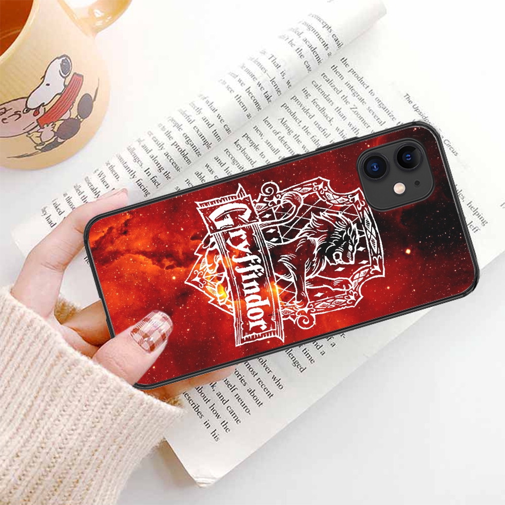Ốp điện thoại mềm hình Harry Potter Gryffindor cho Iphone XS Max XR X 11 Pro 7 8 6 6S Plus