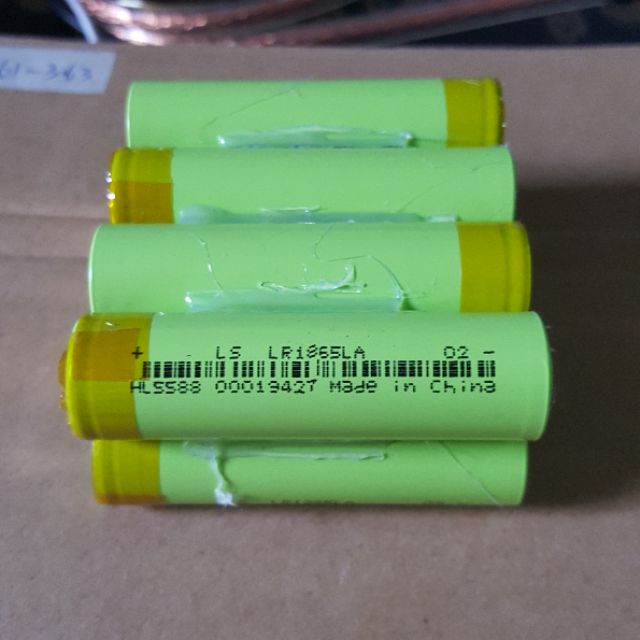 KHỐI PIN LISHEN 14.4V - 16.8V - 4000MAH XẢ 40A DÙNG CHO MÁY KHOAN NỘI ĐỊA