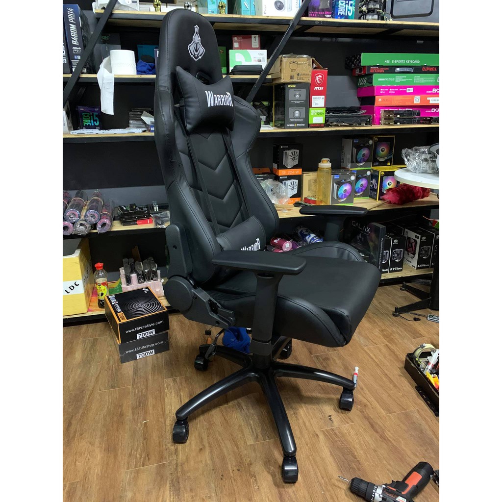 Ghế Gaming WARRIOR GAMING CHAIR - Raider Series - WGC206 - Khung Kim Loại - Tay Ghế 3D - Chính Hãng - B.Hành 12 Tháng | BigBuy360 - bigbuy360.vn