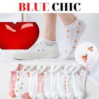 Vớ Cổ thấp, Tất cổ thấp Nữ Hàn Quốc Combo 10 đôi năng động, xinh xắn, chống hôi chân.