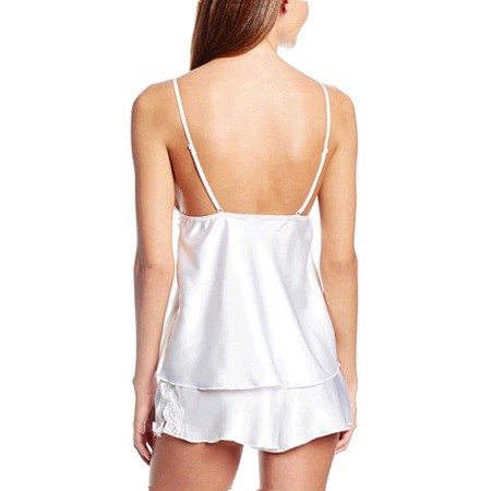 Đồ ngủ gợi cảm, váy ngủ nữ 2 dây kèm quần ngủ chất liệu cao cấp VN08