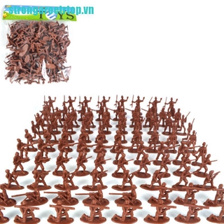 Set 100 Mô Hình Lính Đồ Chơi Mini Cho Bé
