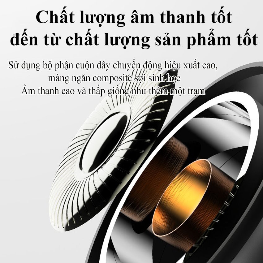 Tai Nghe Dây Nhét Tai,Chống Ồn Có Micro Và Điều Khiển Âm Lượng Leon_Official