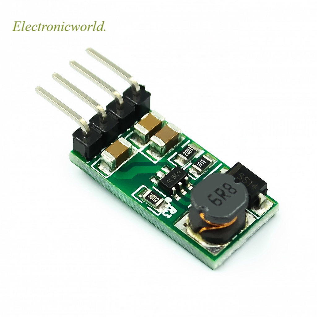 Mô Đun Tăng Áp Mini Dc-Dc 3.3v 3.7v 4.5v 5v Sang 12v Cho Nhà Thông Minh