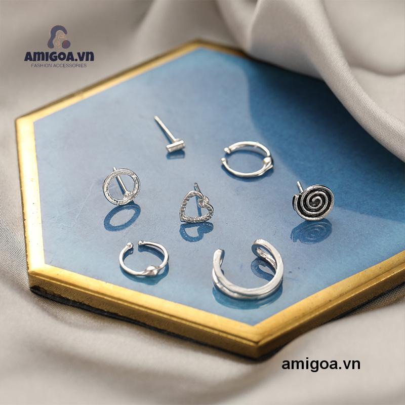 ✨✨Bộ Khuyên Tai Phong Cách Bohemian Retro Đơn Giản Thời Trang