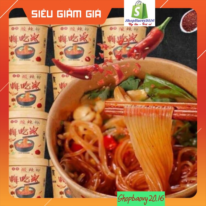 Miến Cay Trùng Khánh hộp 142gr ★HỘP TO] Miến chua cay Trùng khánh-Mì ăn liền | BigBuy360 - bigbuy360.vn