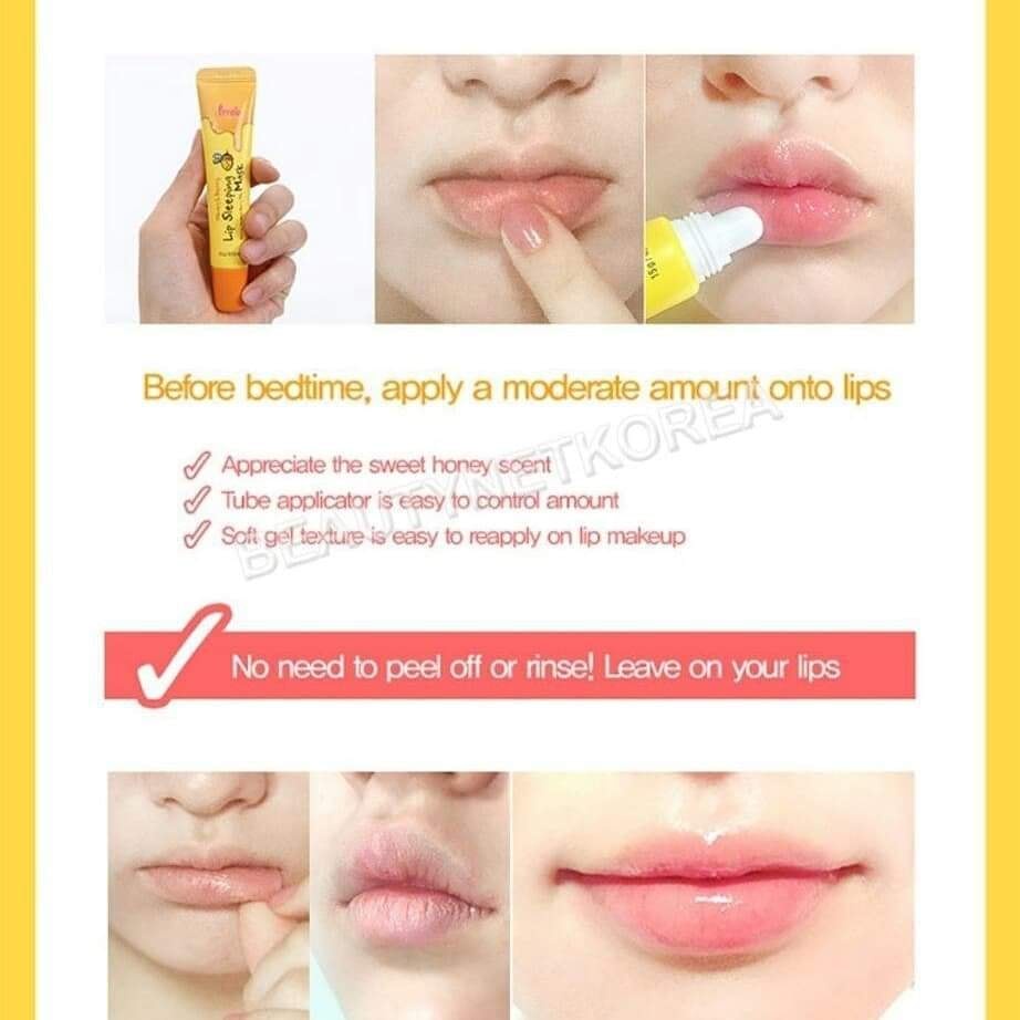 Mặt nạ ngủ môi - son dưỡng mật ong Prreti Honey Berry Lip Sleeping Mask