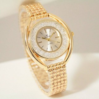 Đồng hồ nữ Beesister 1376 màu vàng cực xinh