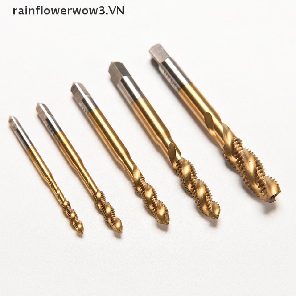 Bộ Mũi Khoan Xoắn Tốc Độ Cao Bằng Thép HSS M3 M4 M5 M6 M8