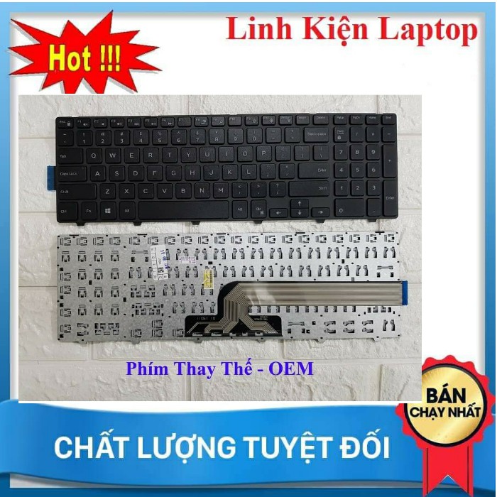 ⚡Bàn phím laptop Dell Inspiron 3541 3551 3558 3559 3542 3543 3567 3568 3567 5545 5542 5547 5555 5559 5748 5749 5758 7559