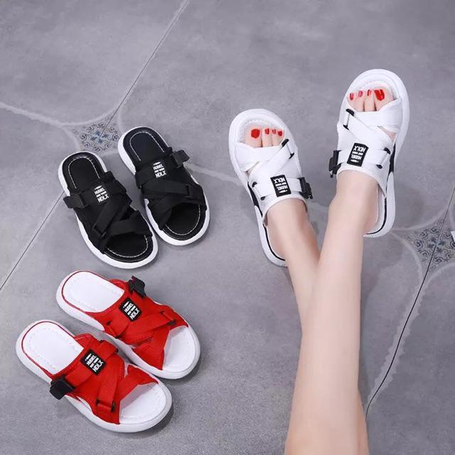 Dép Đế Bánh Mì Quai Vải Siêu Êm