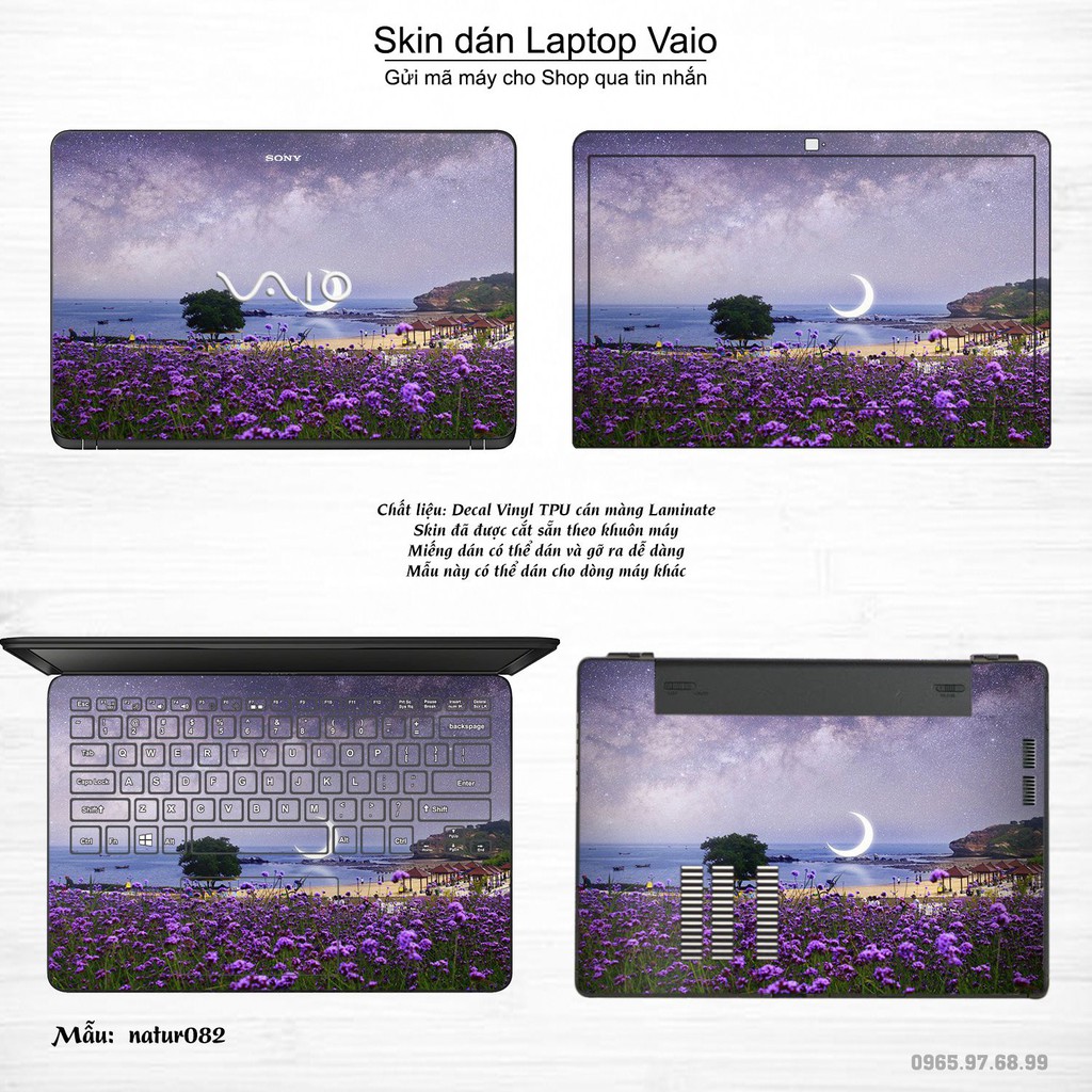 Skin dán Laptop Sony Vaio in hình thiên nhiên nhiều mẫu 4 (inbox mã máy cho Shop)