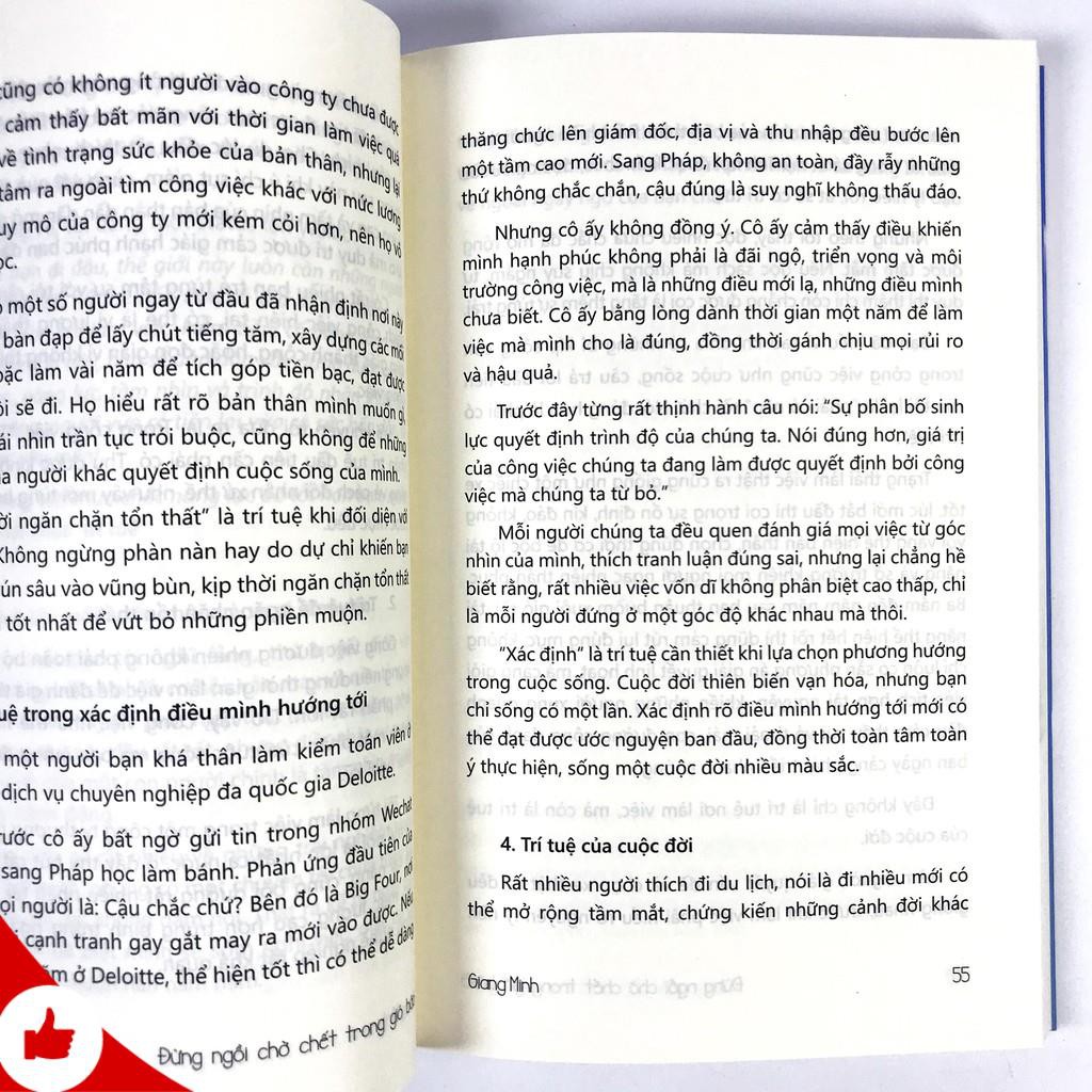 Sách - Đừng Ngồi Chờ Chết Trong Gió Bão (Kèm Bookmark) | BigBuy360 - bigbuy360.vn