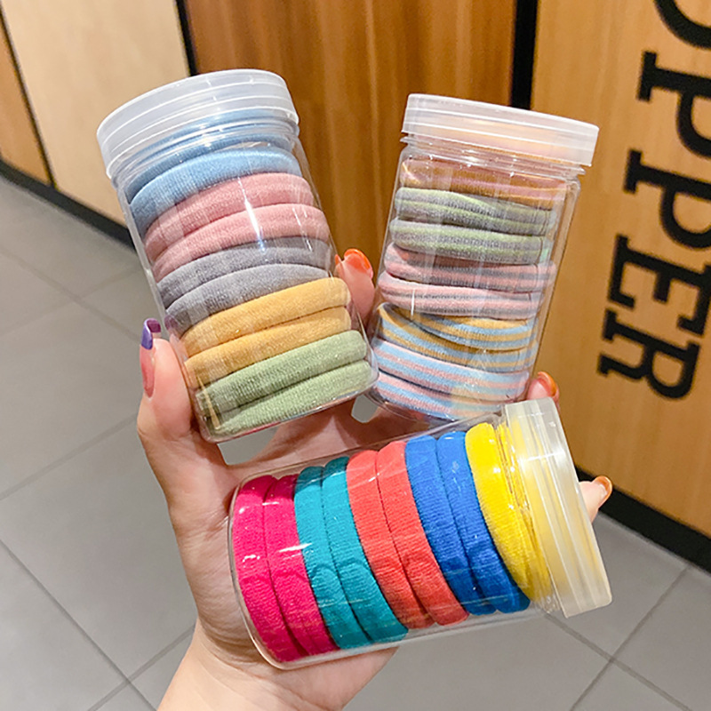 Dây buộc tóc phong cách Hàn Quốc ngọt ngào xinh xắn