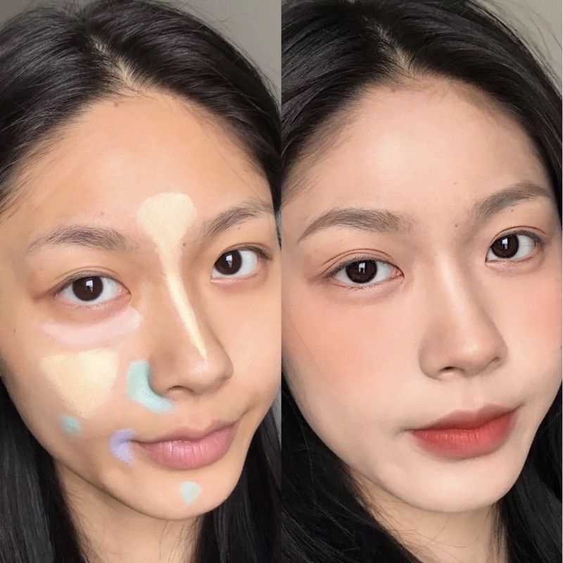 Che khuyết điểm Nyx Color Correcting Concealer Palette 6 Ô  Che mụn, đốm, quầng thâm, rãnh nước mắt