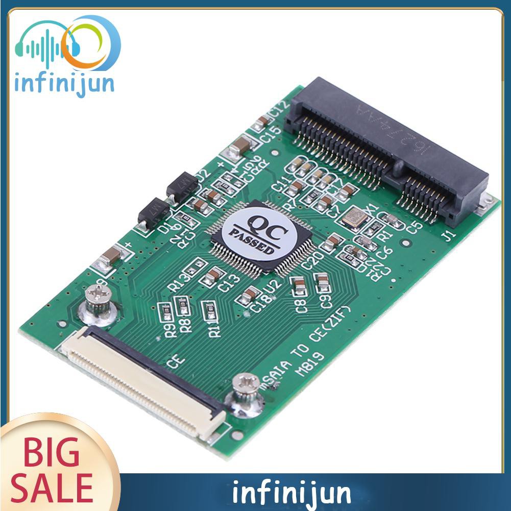 1 Card Chuyển Đổi Mini Sata Msata Pci-E Ipod Ssd Sang 40pin 1.8inch Zif Ce Ce