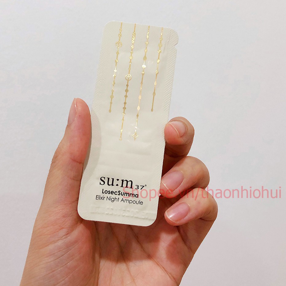 SAMPLE TINH CHẤT VÀNG TÁI SINH, PHỤC HỒI DA SUM LOSEC 1ML