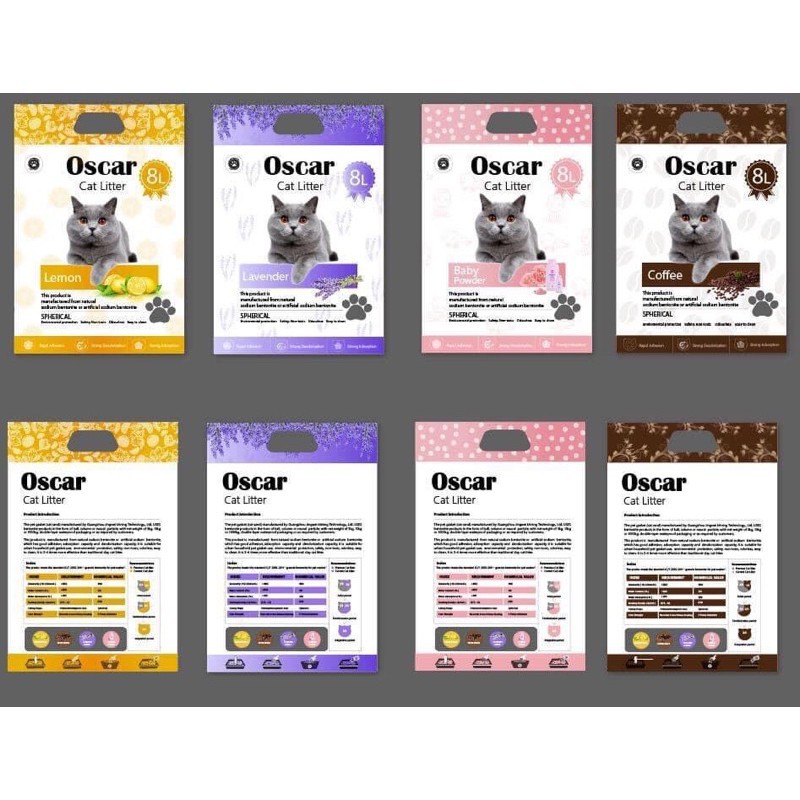 Cát Vệ Sinh Cho Mèo Oscar 8L