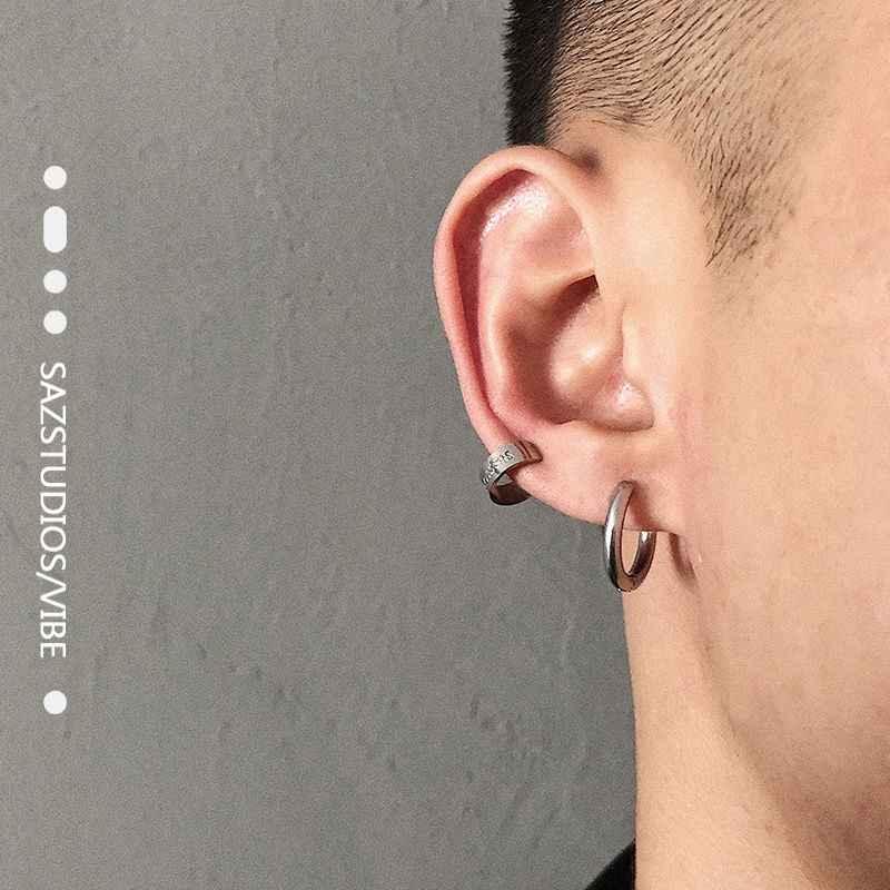 Khuyên Tai Nữ Trang Dáng Tròn Tạo Hình Độc Đáo