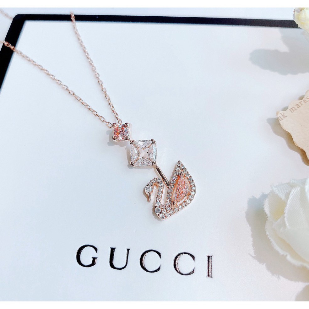 [Swarovski Chính Hãng] Set Swarovski dazzling - Đá hồng- Sẵn ship giá Sale