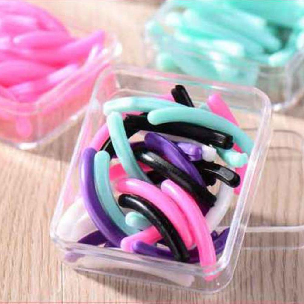 Set 30 Miếng Đệm Silicone Mềm Mại Hỗ Trợ Bấm Mi Tiện Lợi