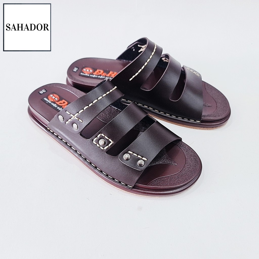 Dép nam sandal quai ngang cao cấp - Dép xăng đan nam thời trang SD-07