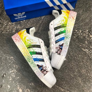 Giày thể thao Adidas Superstar size 36-44 nhiều màu sắc thời trang