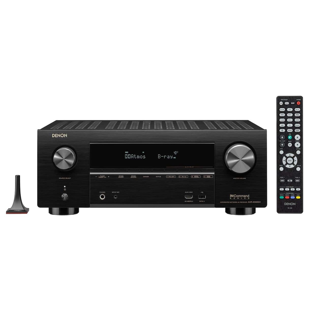 Ampli Receiver Denon AVR-X3600H 9.2 kênh - Hàng Chính Hãng