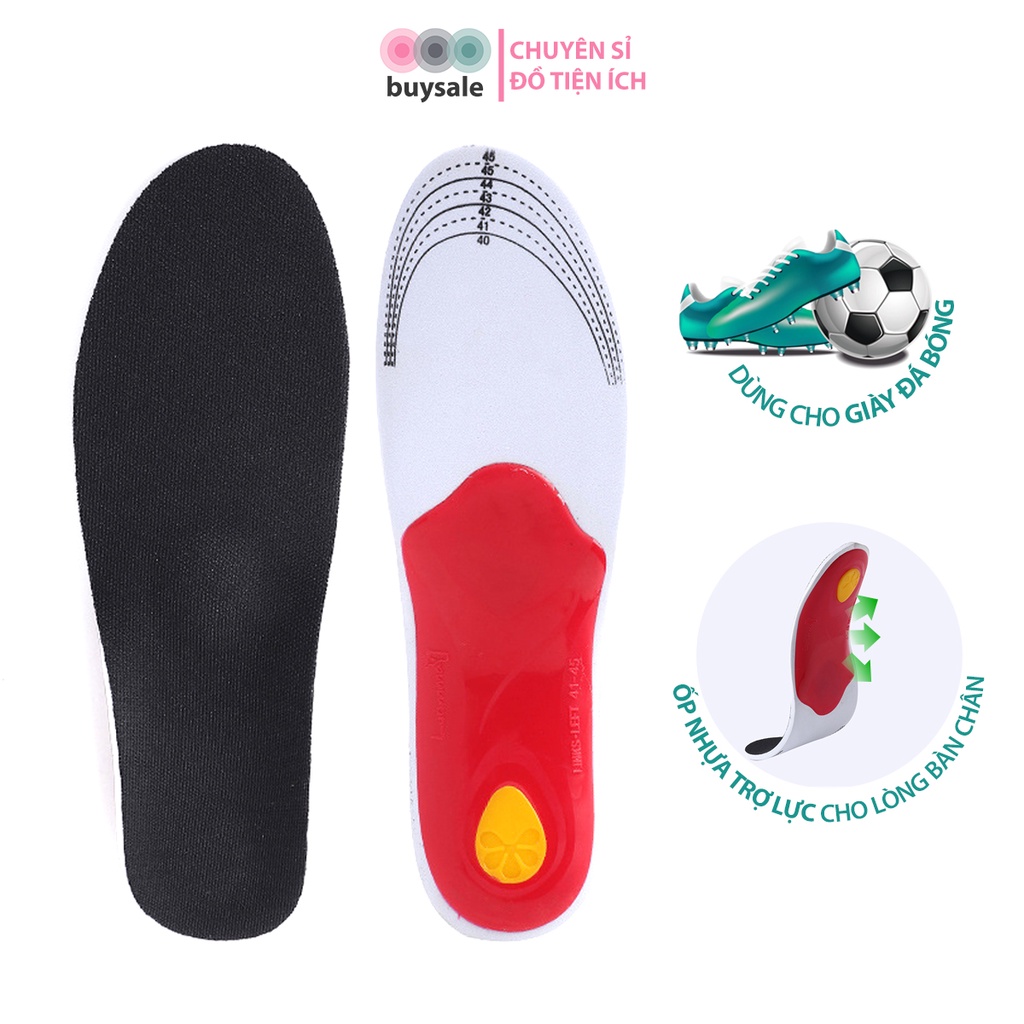 Lót giày thể thao ốp nhựa trợ lực chuyên dùng mang chơi đá banh, bóng chuyền, bóng rổ - buysale - BSPK179