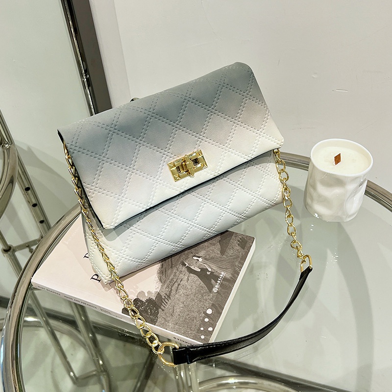 Túi Đeo Chéo Nhỏ Màu Gradient Thời Trang Cho Nữ