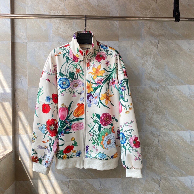 Áo khoác Gucci GC hàng cao cấp họa tiết hoa Mickey siêu xinh