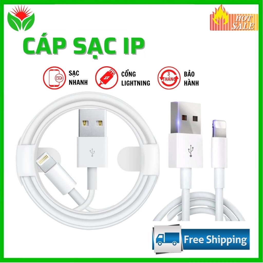 Dây Cáp Sạc Foxconn 5IC Loại Tốt Có Hộp