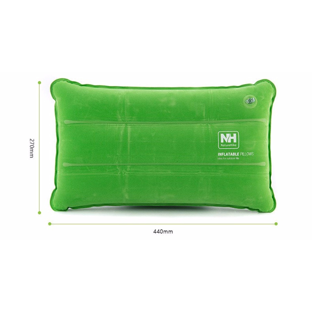 GỐI HƠI DU LỊCH VUÔNG NATUREHIKE NH18F018-Z