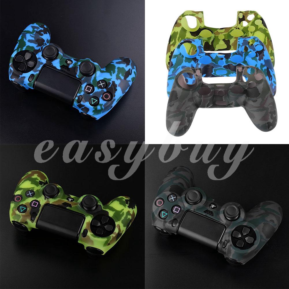 Vỏ silicon màu camo cho tay cầm PS4