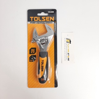 Mỏ lết mini 6.5'' 165mm tolsen 15280- tm store