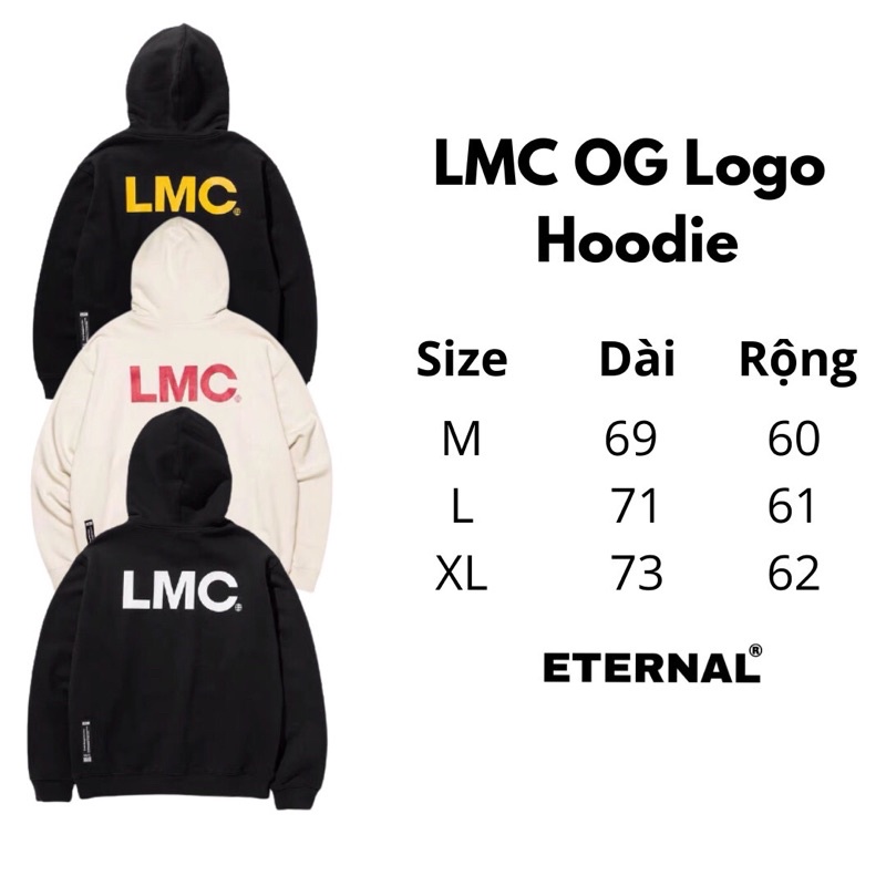Hoodie brand Hàn LMC Logo