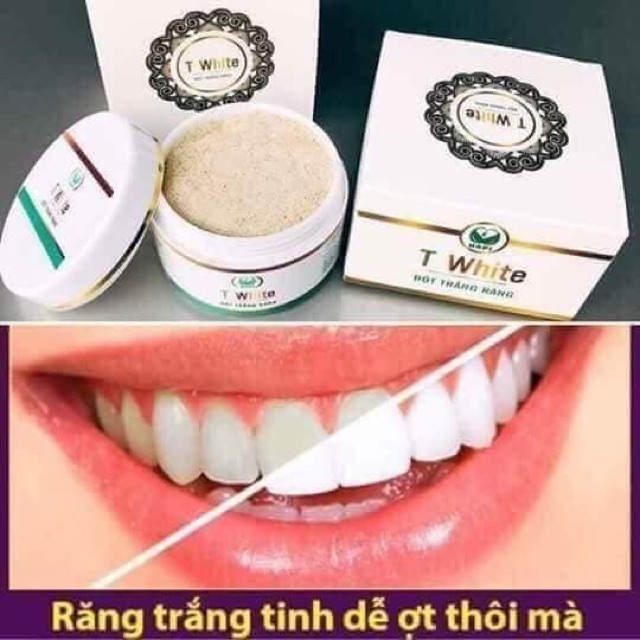 Bột trắng răng T-White
