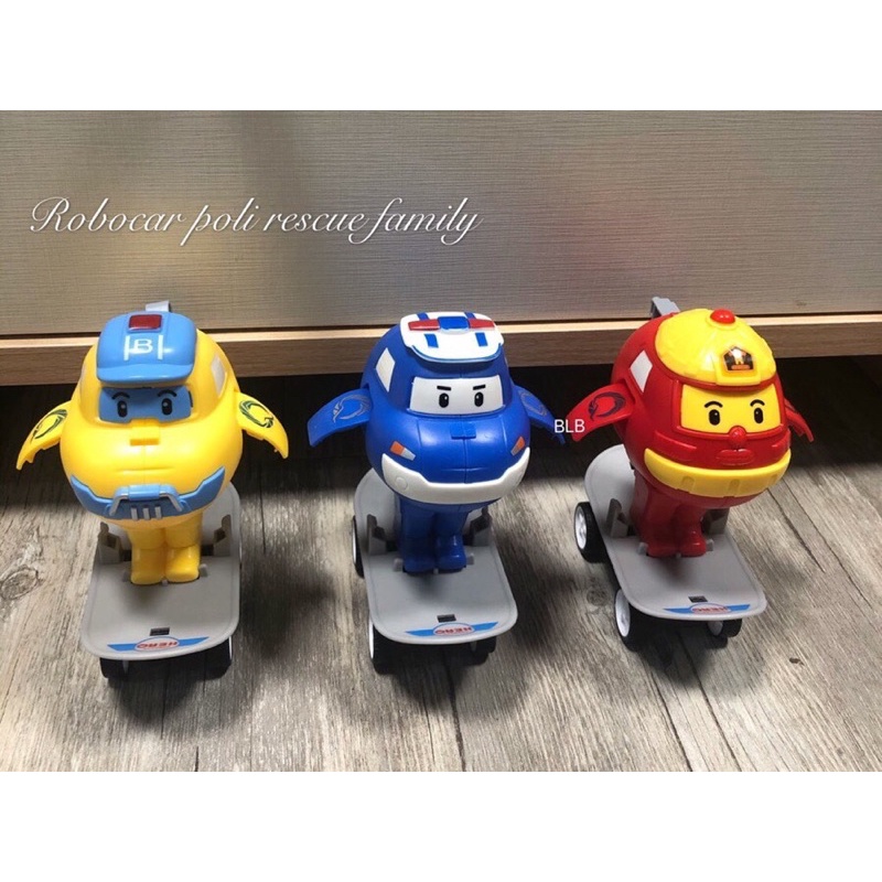 đồ chơi gia đình ROBOCAR POLI xe trượt