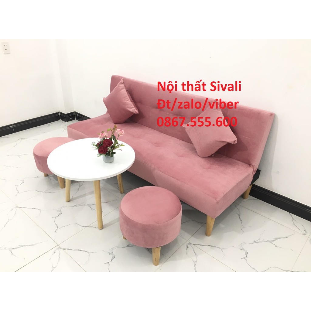 Bộ ghế sofa bed, sofa giường phòng khách Sivali, salon, sopha, sa lông, sô pha