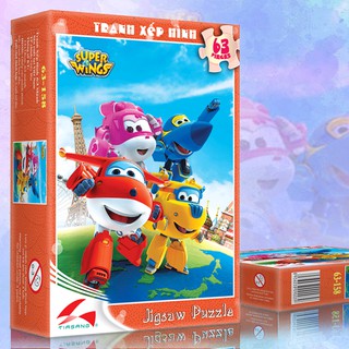 Tranh xếp hình 63 mảnh - Super Wings 2