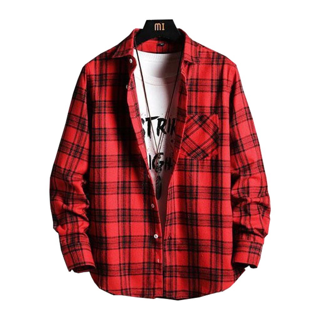 [FREESHIP_50K] Áo sơ mi caro flannel Unisex nam form rộng mẫu mới William - MT24